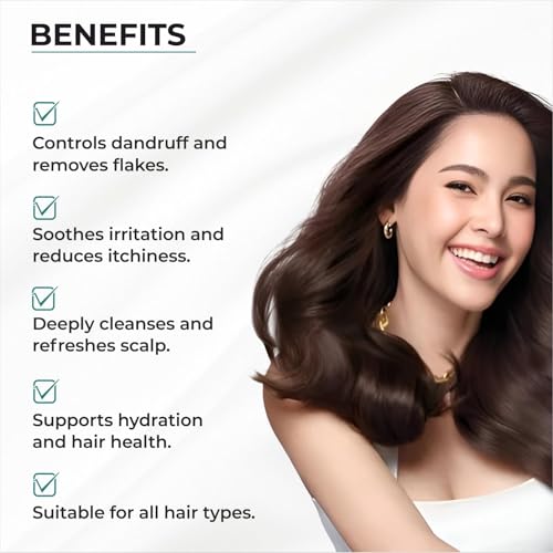 Image of Dr. Sakhiya's Anti-Dandruff Shampoo with V-Chem Sil & Amino Acids (120ml) - Dermatologist Formulated for Itchy Scalp Relief | Paraben-Free | Contains Botanical Extracts | For Men & Women (Pack of 1)