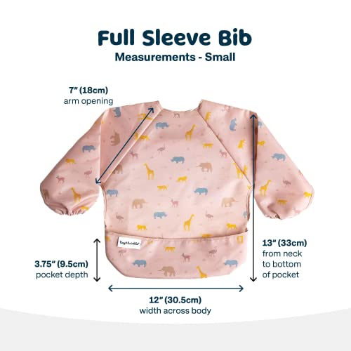 image for Tiny Twinkle Long Sleeve Bib for Babies & Toddlers – Waterproof Smoc