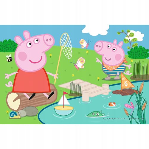 Trefl Puzzle Peppa Pig : Au bord de 'étang 54 pièces 54 pièces - vue 3
