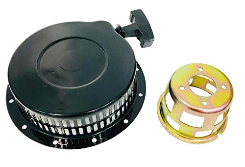 Recoil Starter with Cup for 406CC 186F 186FE 418CC 186FA 186FAE China 10HP Diesel Engine Yanmar L100EE L100N L100V L100 114660-76051 114660-76250 114699-76251 Titan Industrial TG6500D TG7500D miniatura 1