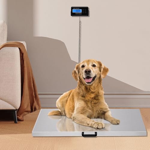 Báscula veterinaria digital para mascotas 440 lbs miniatura 4