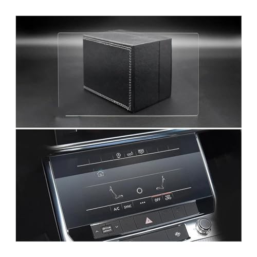 Verre trempé GPS de voiture anti-choc - Film écran bleu pour A6 C8 A7