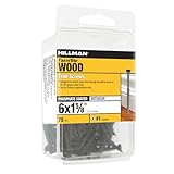 The Hillman Group 41905 Trim Screw, 6 X 1-5/8-Inch