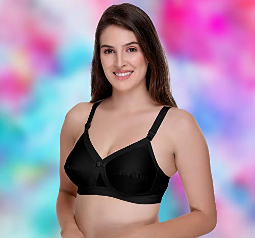 Image of SONA Women's Fit-Cross Cotton Full Coverage Non-Padded Everyday Bra