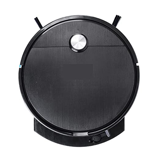 XTYPE Robot Aspirapolvere Automatico Intelligente Senza Fili Spazzare Macchina per La Pulizia A Secco A Umido Ricarica Aspirapolvere Intelligente per La Pulizia Domestica (Color : Schwarz)