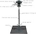 Power Mixer Pneumatic Agitator Clamp-On Drum Agitator Industrial-Grade Pneumatic Shaker Paint Stirring Tool，Pneumatic Paint Mixer 5 Gallon 1/8 Air Agitator with Adjustable Stand for Viscous