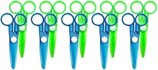 Plastic Scissors – Lightweight Safety Scissors for Kids, Crafting & School Use