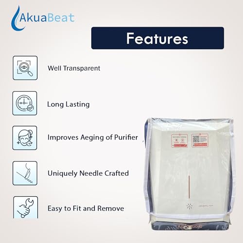Image of Body Protective Cover Compatible With Aquaguard Crystal| Mist Nxt Uv Water Purifier Model (White)