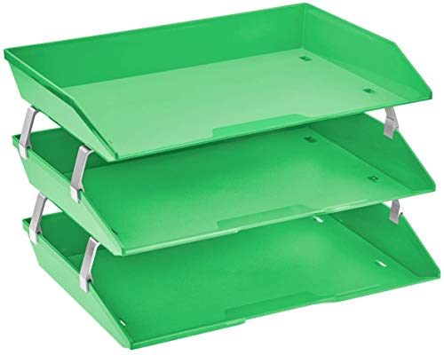 Caixa para Correspondência Tamanho A4 Lateral Facility Tripla, Acrimet, Cor Verde Citrus