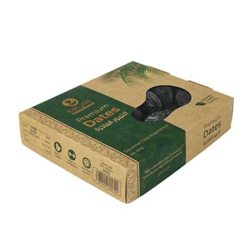 Al Malaky Royal Dates Medjool | No Additives Natural Dry Dates Perfect Snacking (500 Grams)