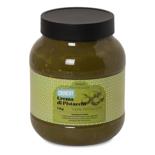 Crema di Pistacchio 100% Crunchy 1kg – Burro di Pistacchio