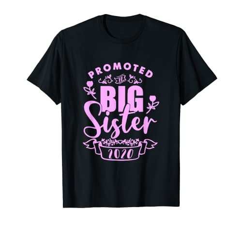Familia de fuentes Big Sister Baby Pregnancy Anuncio Camiseta