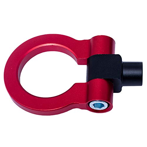 Car Can't Fly Racing Style Front Rear Bumper Trailer Ring Red Towing Tow Hook For Subaru Brz Impreza Wrx Sti Scion Fr-S Toyota 86 #TOP2