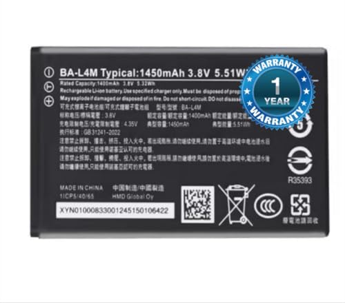 Image of THE BATTERY STORE Originals BA-L4M Battery for Nokia 235 4G BA-L4M Battery with 1 Year warrenty**** (DD240)