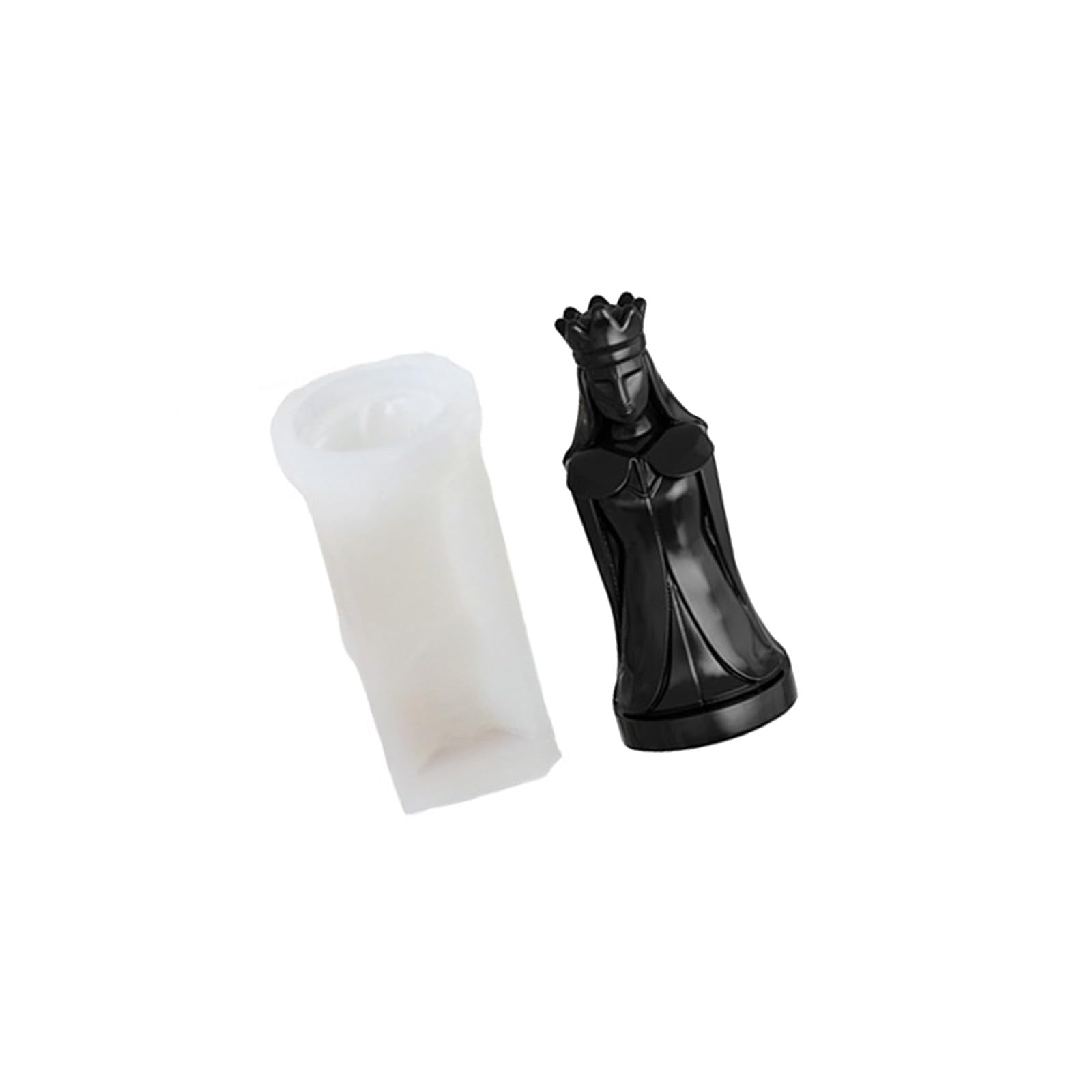 JSGHGDF Food Safe Silicone Chess Shaped Molds with 3D Design Ideal for Creative Art Craft and Educational Activity At Homes Chess Shaped Silicone Mold