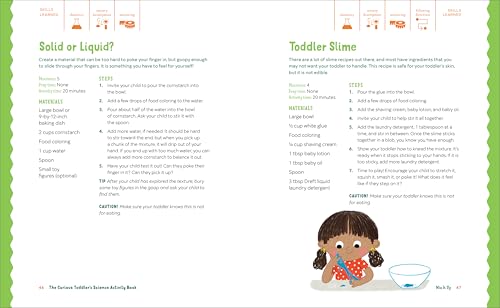 The Toddler's Science Activity Book: 100+ Fun Early Learning Activities for Curious Kids