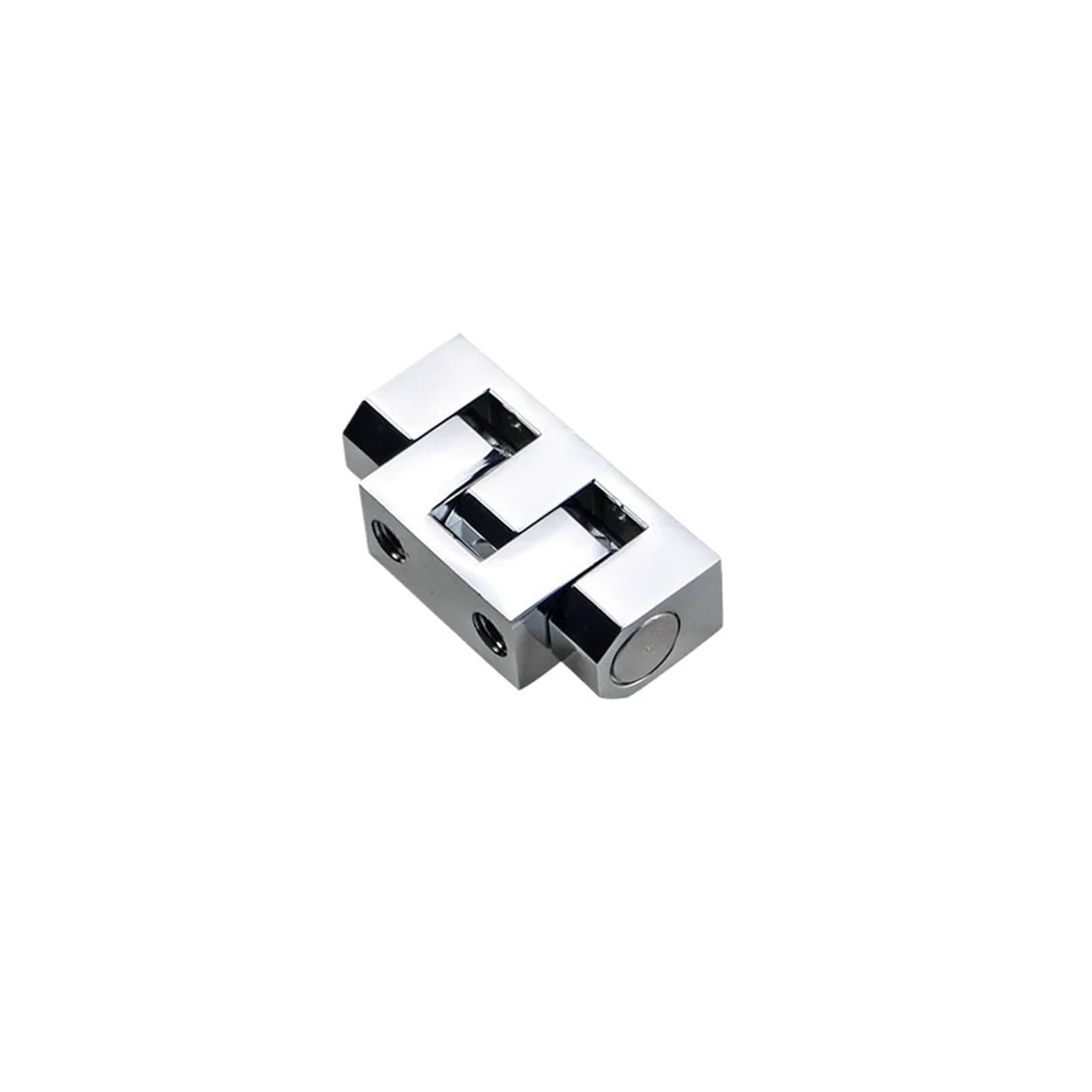 YMUGUEGH Rotating Pivot Hinge Suitable Equipment Cabinet Door Hinges(Small-Bright)