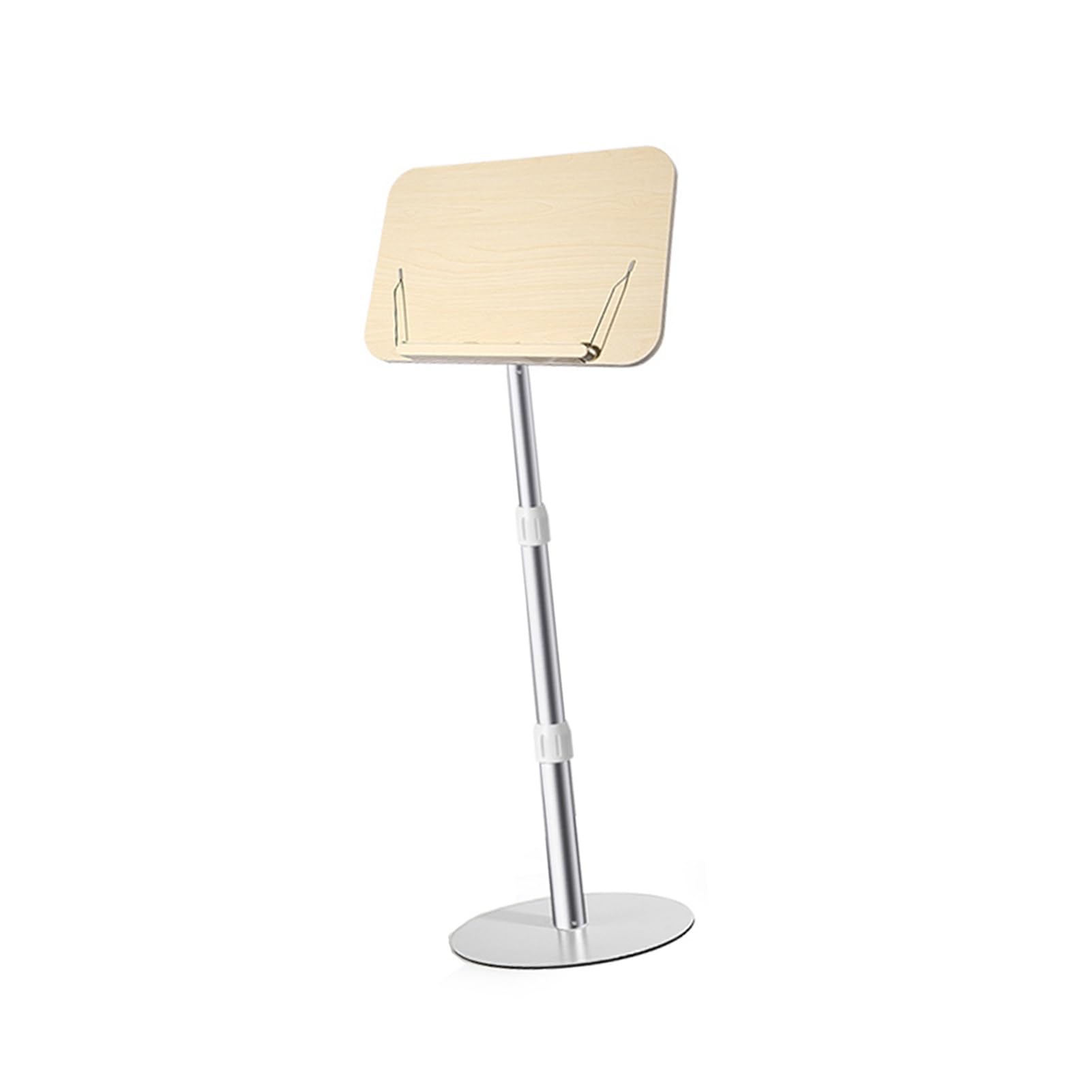 Generisch Höhenverstellbarer Buchständer – Tragkraft 25 kg, freistehend, ideal für Zuhause, Büro, Klassenzimmer, zum Lesen und Lernen, ergonomisches Design für Komfort und Bequemlichkeit