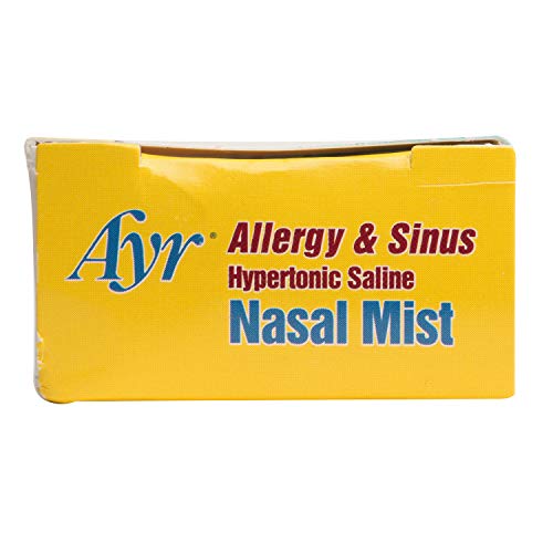 AYR Allergy & Sinus Hypertonic Saline Nasal Mist, White, 1.69 Fl Oz - Image 6