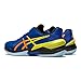 ASICS Men's Sky Elite FlyteFoam Volleyball Shoes, 7, ASICS Blue/Sour Yuzu