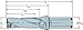 Sandvik Coromant 880-D1650C6-03 Corodrill 880 Indexable Insert Drill, 880.Cx-03 Tool Style Code, C6-03 Shank, C6 Shank Diameter
