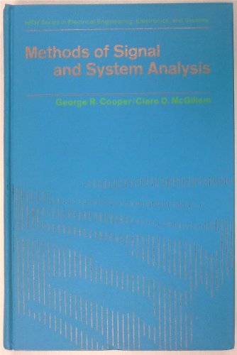 Methods of Signal and System Analysis 0030637457 Book Cover