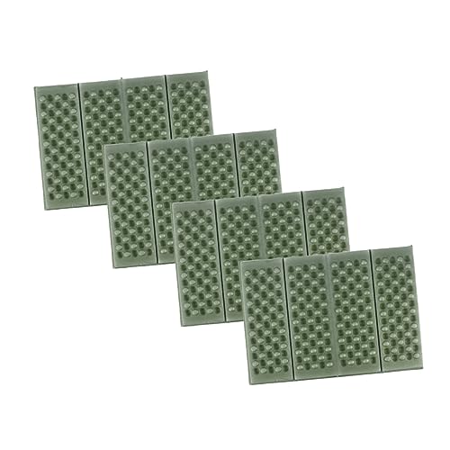 Abaodam 4Pcs Lightweight Folding Xpe Cushion Mats with Storage Bag for Outdoor Camping Picnics and Parks Resistant Cold Resistant Comfortable Seating