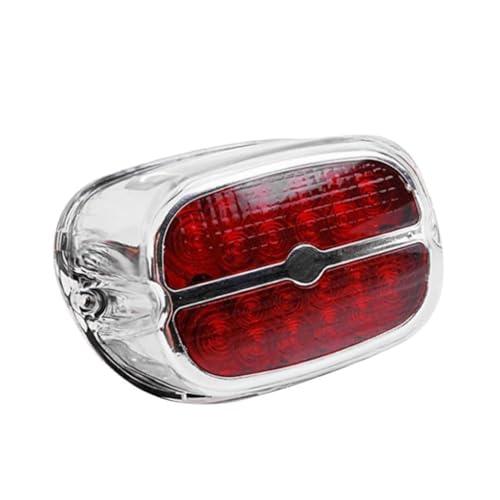 Feu stop arrière moto étanche avec éclairage de plaque intégré pour FLHTCU 2009+