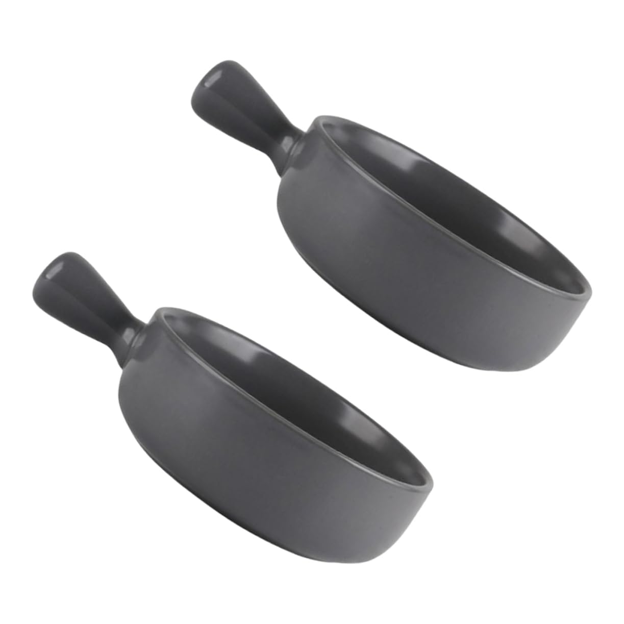 Assiettes rondes en céramique plat cuisson pâtisserie salade lot de 2