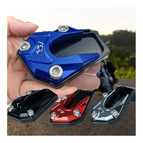 Extension de béquille latérale pour moto et élargisseur de support