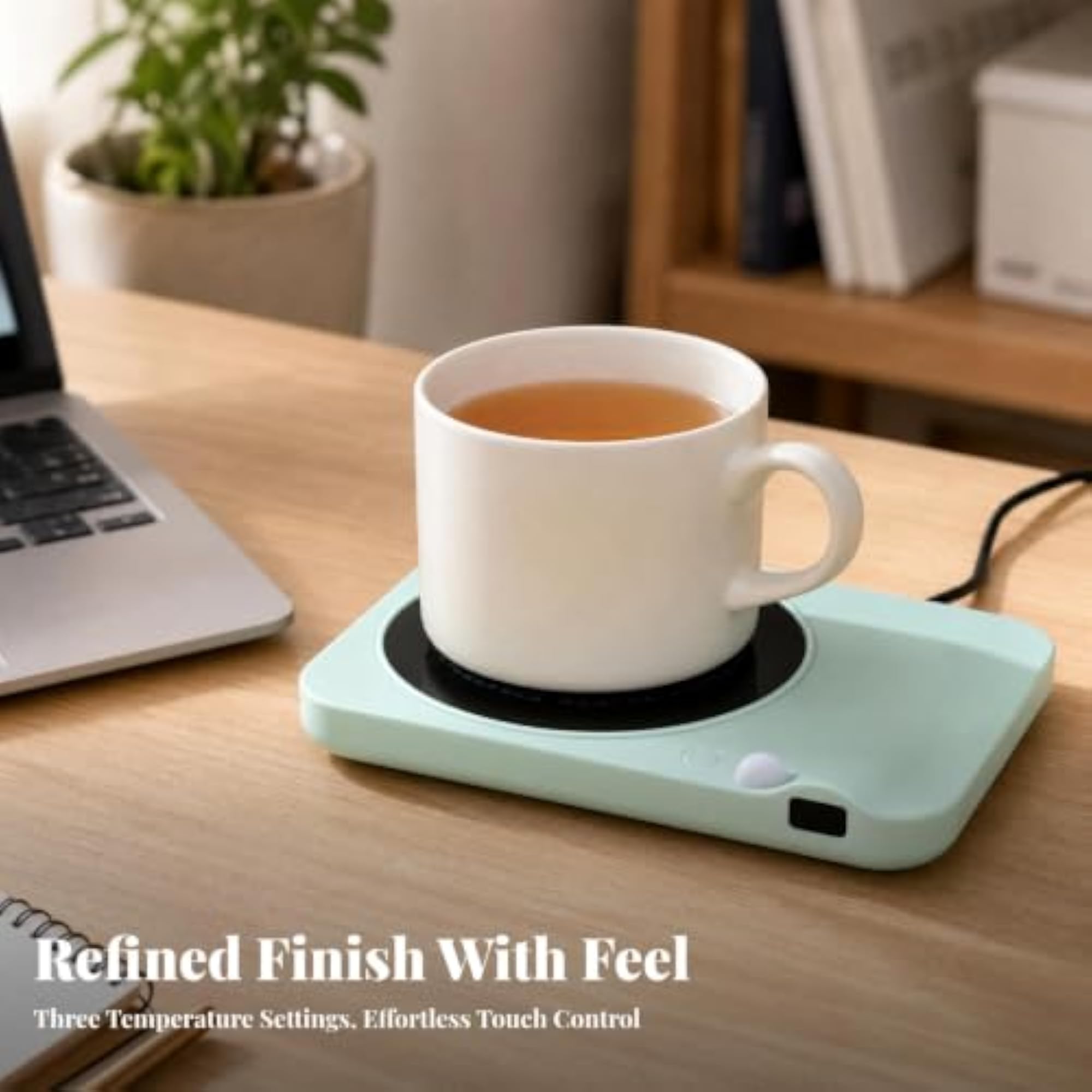 Drink Warmer for Cups with Touch Control Automatic Shutoff
