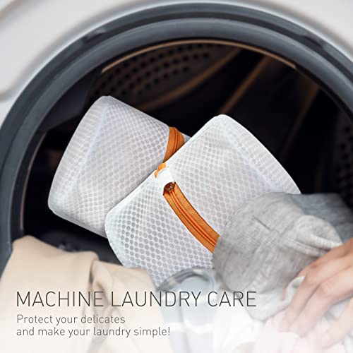 Eono Bra Laundry Bags Mesh Wash Bags Washing Machine Bag for Intimates Lingerie and Delicates with Premium Zipper, 3 Set - Image 7
