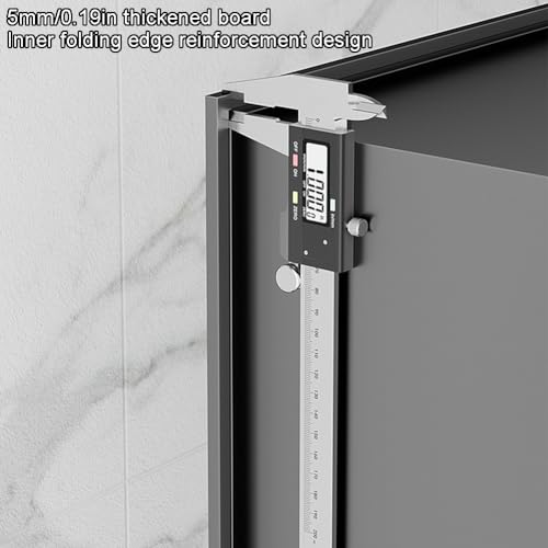 Étagère de douche murale Sto Solut en acier inoxydable mat sans perçage