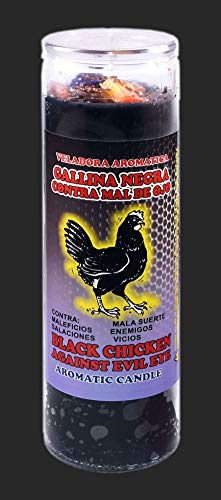 Jacomo Candle Cocktail Aromatic Vela Black Chicken - GALLINA Negra Conta MAL DE OJO