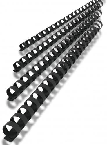 Q Connect 16mm Binding Comb - Black (Pack of 50)