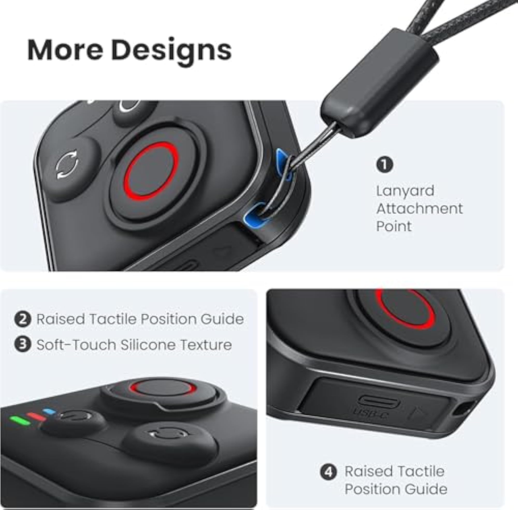 Bluetooth Remote Control Compatible with Insta360 Cameras