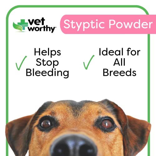 Vet-Worthy-Styptic-Powder-for-Dogs-Wound-Care-Formula-to-Stop-Bleeding-from-Minor-Cuts-Nail-Clipping-Declawing-Blood-Stopper-Powder-with-Ferric-Subsulfate-05oz - Cucciolini Doodles   Vet-Worthy-Styptic-Powder-for-Dogs-Wound-Care-Formula-to-Stop-Bleeding-from-Minor-Cuts-Nail-Clipping-Declawing-Blood-Stopper-Powder-with-Ferric-Subsulfate-05oz