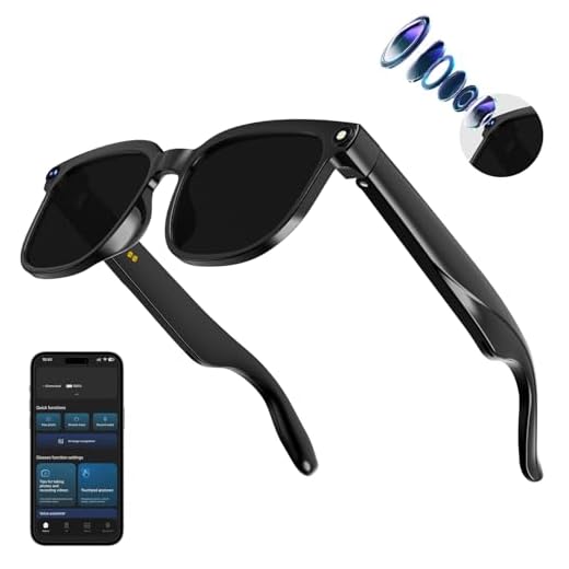 AI Smart Glasses with 1080P Recording