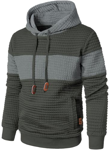 Stilvolle übergroße Herren-Hoodies mit langen Ärmeln Hochwertige warme, weiche K Stilvolle übergroße Herren-Hoodies mit langen Ärmeln Hochwertige warme, weiche K