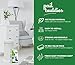 Pail Buddies Diaper Bags, 75 Count, Fresh Powder Scent, Compatible with Ubbi Diaper Pail, Made with Recycled Material, 13 Gallon Capacity, Strong and Durable