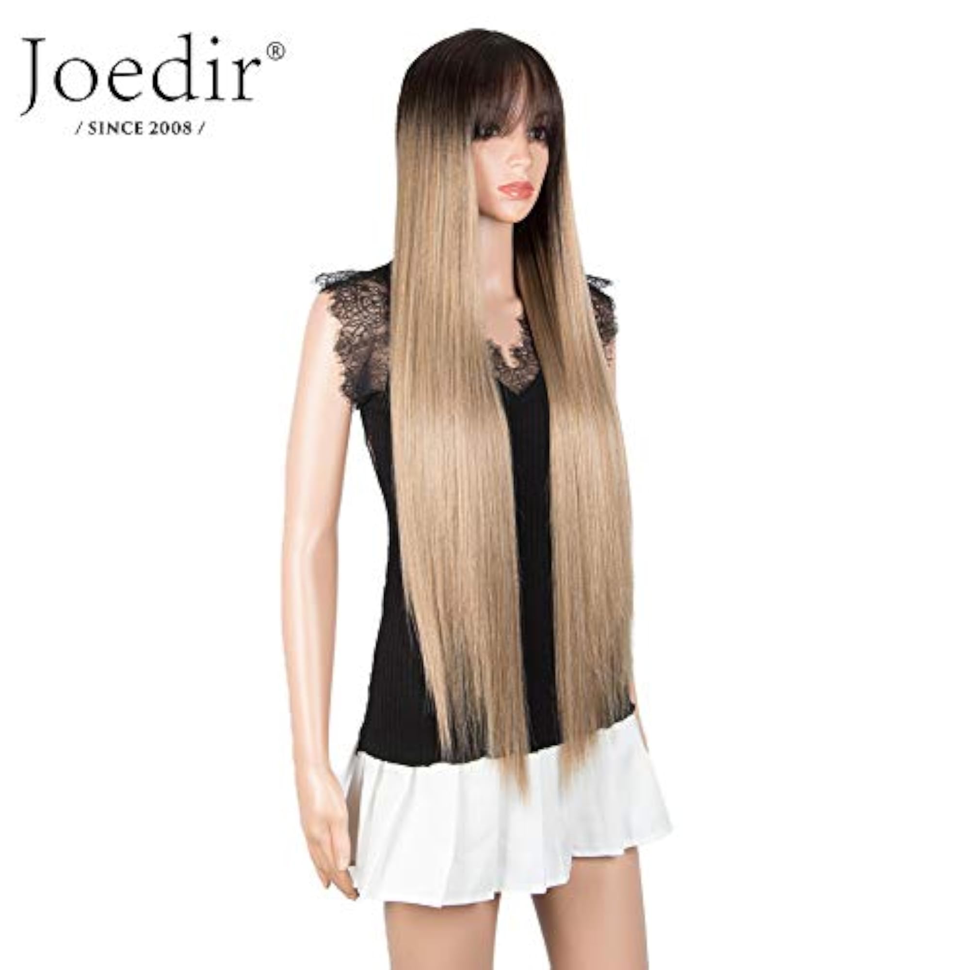 Super Long Straight Wave Lace Front Wig, Heat Resistant