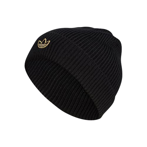 Bonnet noir et or adidas Originals Decadent Sport style stretch taille unique