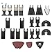 KHIEAKIENA 40 Pack Oscillating Tool Accessories Kit for Metal Wood Multitool Saw s