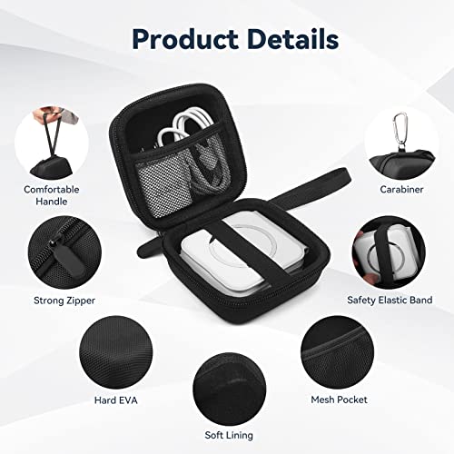 Vocoxgpow Case For Ucomx Nano 3 In 1 Wireless Charger/For Apple Magsafe Duo,Carrying Case For Ucomx Nano With Mesh Pocket(Case Only) #TOP2