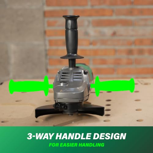 Image of HIKOKI G18MGAS9Z 180 mm Ac Angle Grinder | 2600W Powerful Motor | 8400Rpm