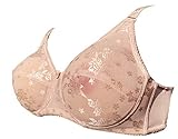 Lace See-Through Pocket Bra for Silicone Breastforms Crossdress102J (42D, Pink)