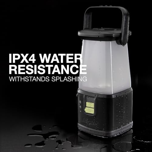 ENERGIZER WeatheReady LED Camping Lantern PRO-360, IPX4 Water Resistant Tent Light, Ultra Bright Battery Powered Lanterns for Camping, Outdoors, Emergency Power Outage - Image 6