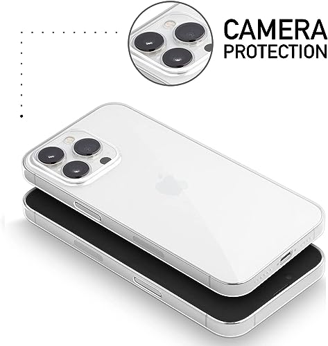 Image of ExpressB Back Cover for iPhone 15 Pro | Minimal Protect | Ultra Thin Anti Scratch Matte Finish Case for iPhone 15 Pro (Clear)