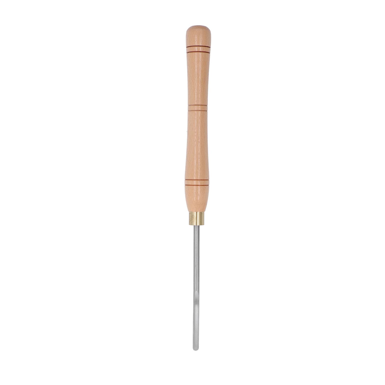 Small Inner Arc Blade Wood Lathe Chisel Set of 1 Ergonomically Designed Handle for Precision Woodworking Turning and Carving Projects