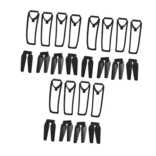Pièces de rechange pour hélices, portables, légères, haute dureté, professionnelles, avec protections d'hélice, accessoires pour drones E88Pro E88, 3 jeux